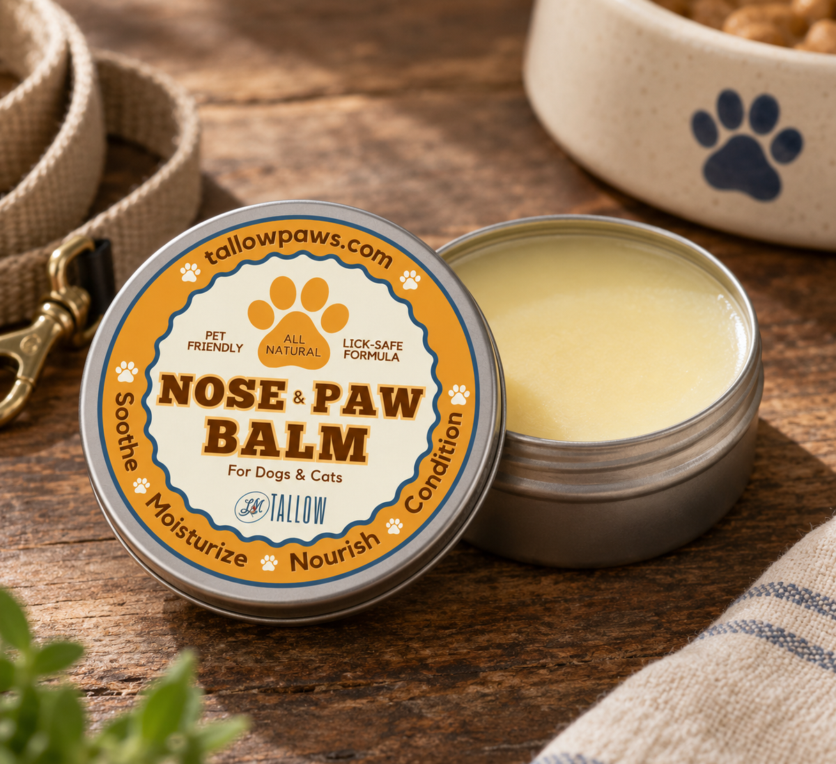Tallow Paws Nose & Paw Balm