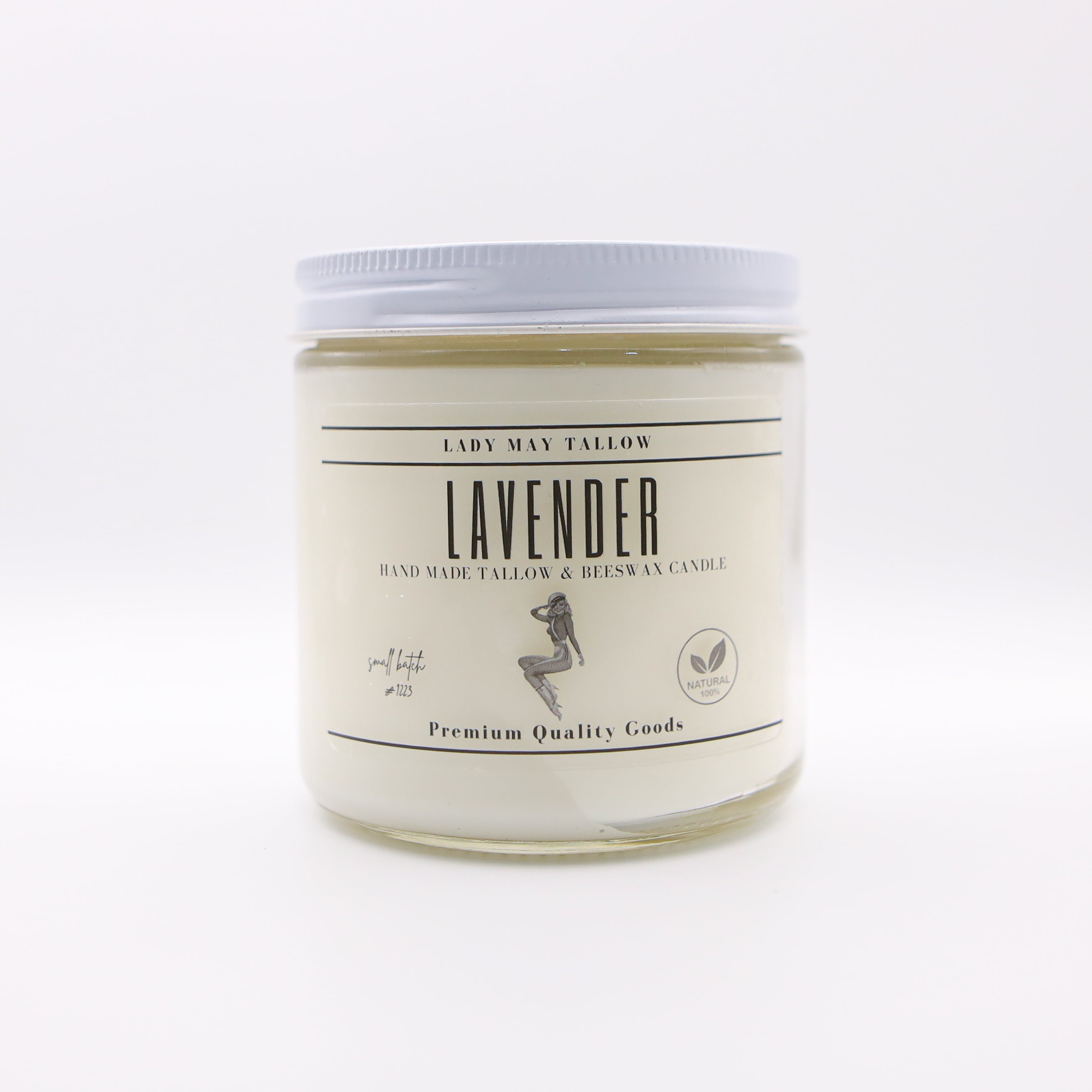 Lavender Tallow & Beeswax Candle | 16 oz