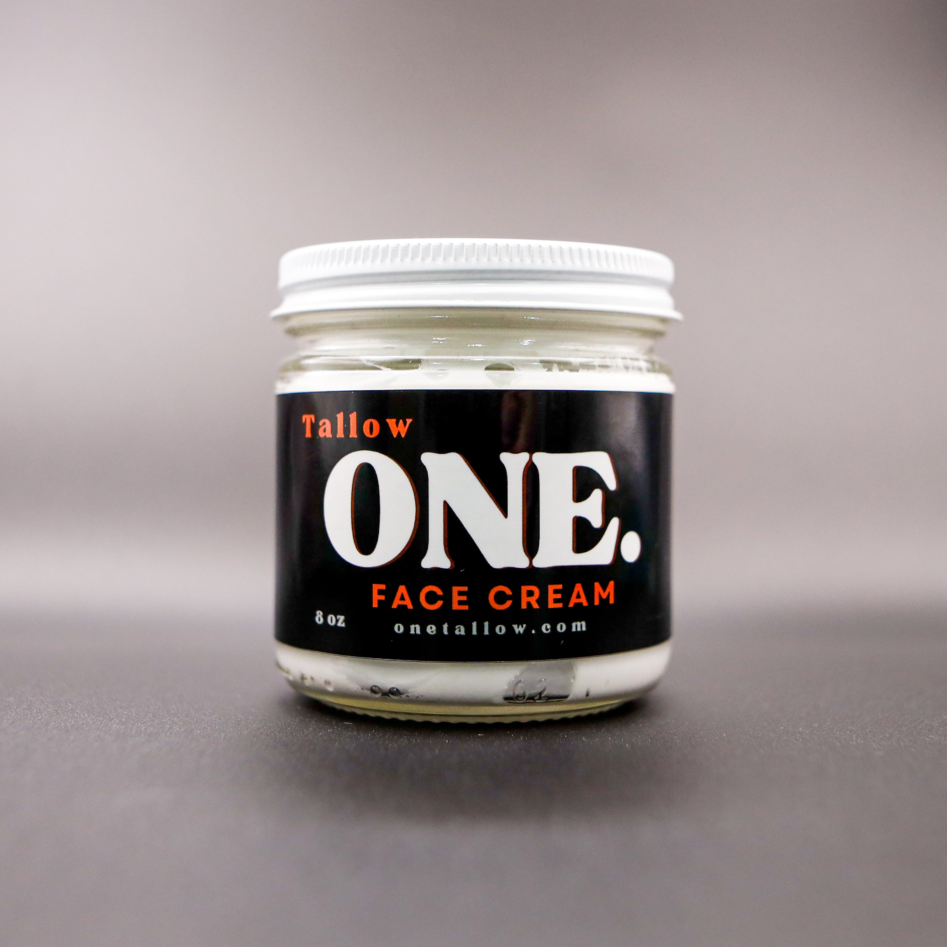 ONE. Face Cream, All Natural One ingredient Tallow Moisturizer