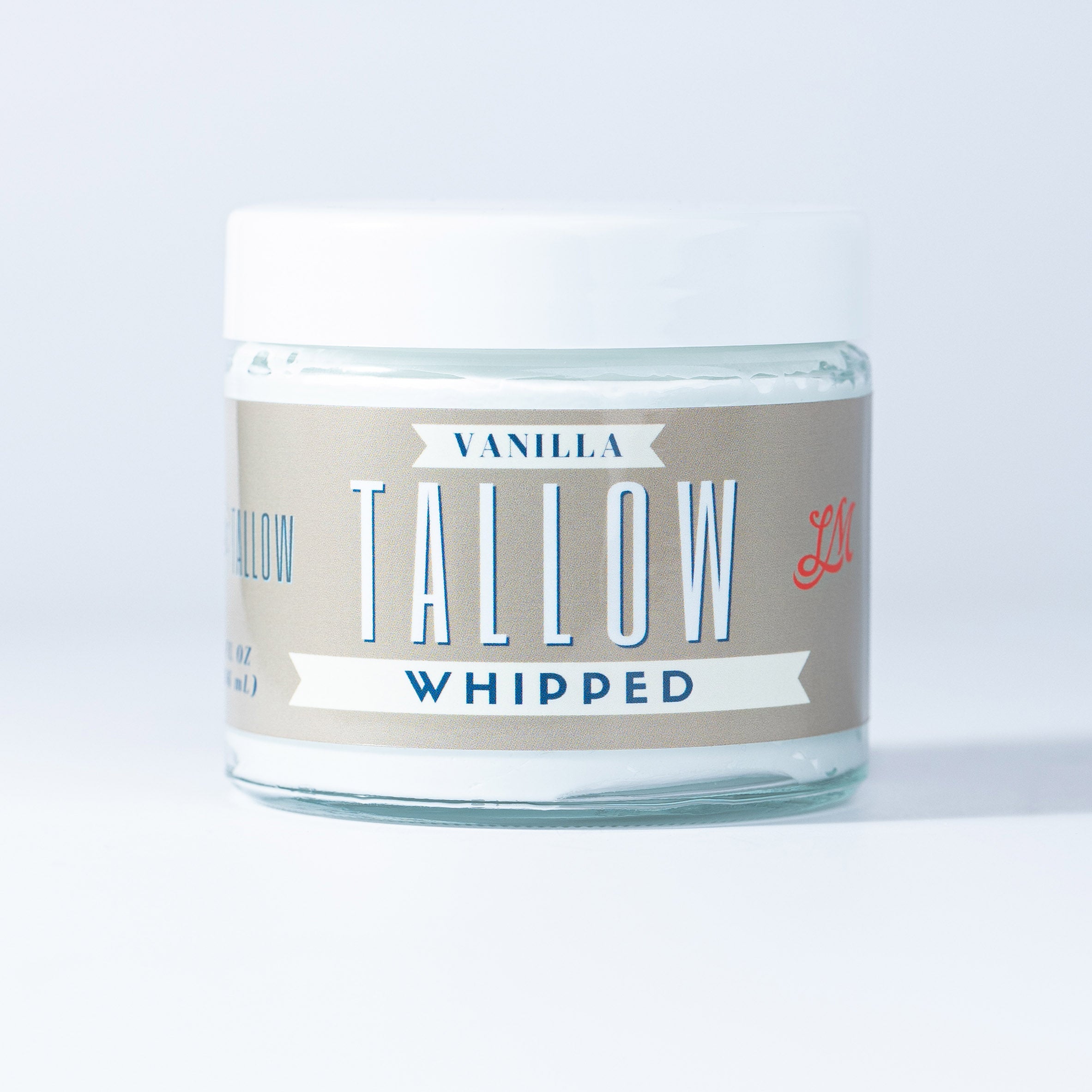 Vanilla Whipped Tallow Moisturizer | Grass-Fed Beef Tallow | Lady May