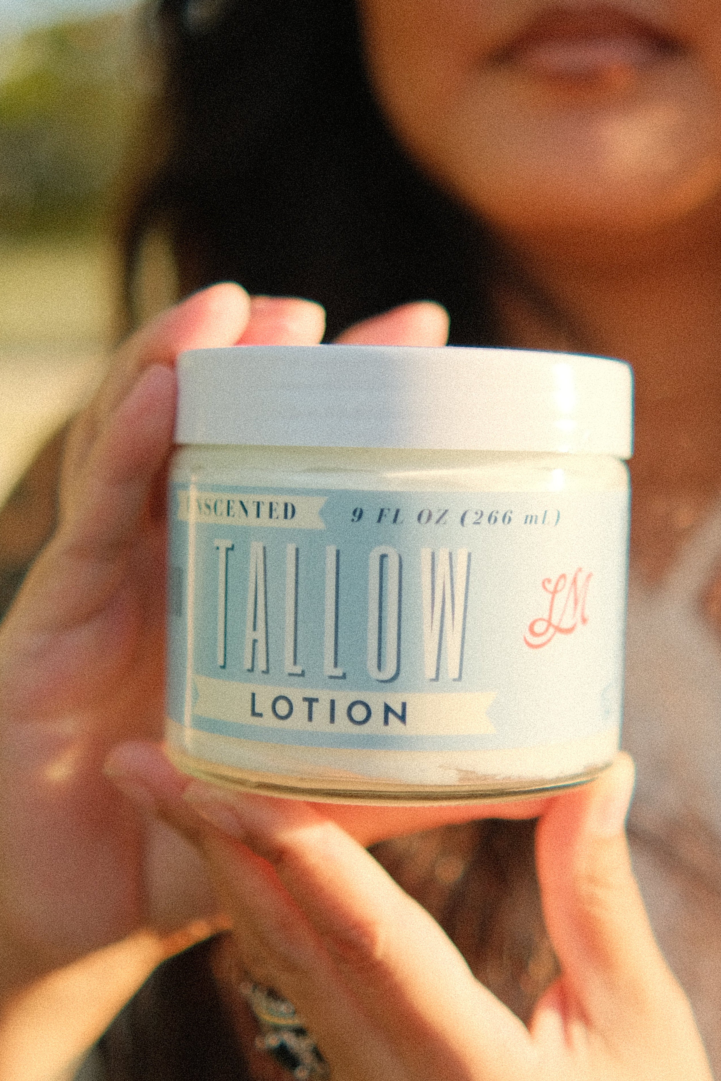 Unscented Tallow Lotion – Pure, Preservative-Free One Ingredient Moisturizer by Lady May Tallow