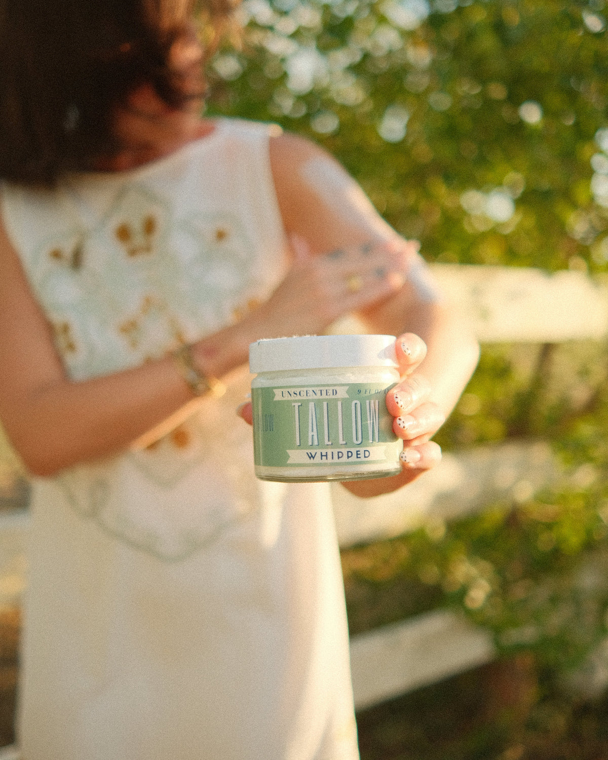 Unscented Whipped Tallow Moisturizer | Grass-Fed Beef Tallow | Lady May