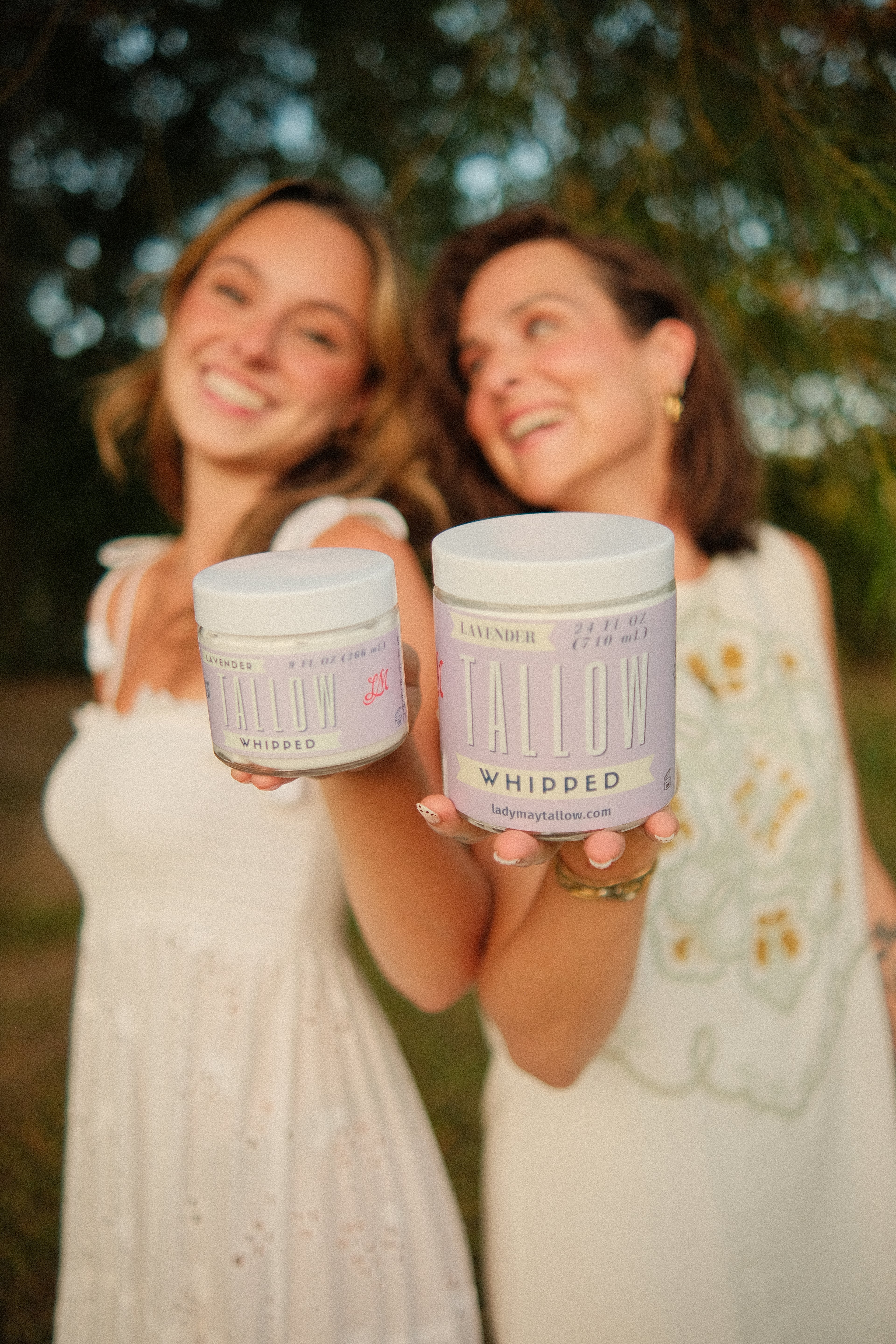 Lavender Whipped Tallow Moisturizer | Grass-Fed Beef Tallow | Lady May