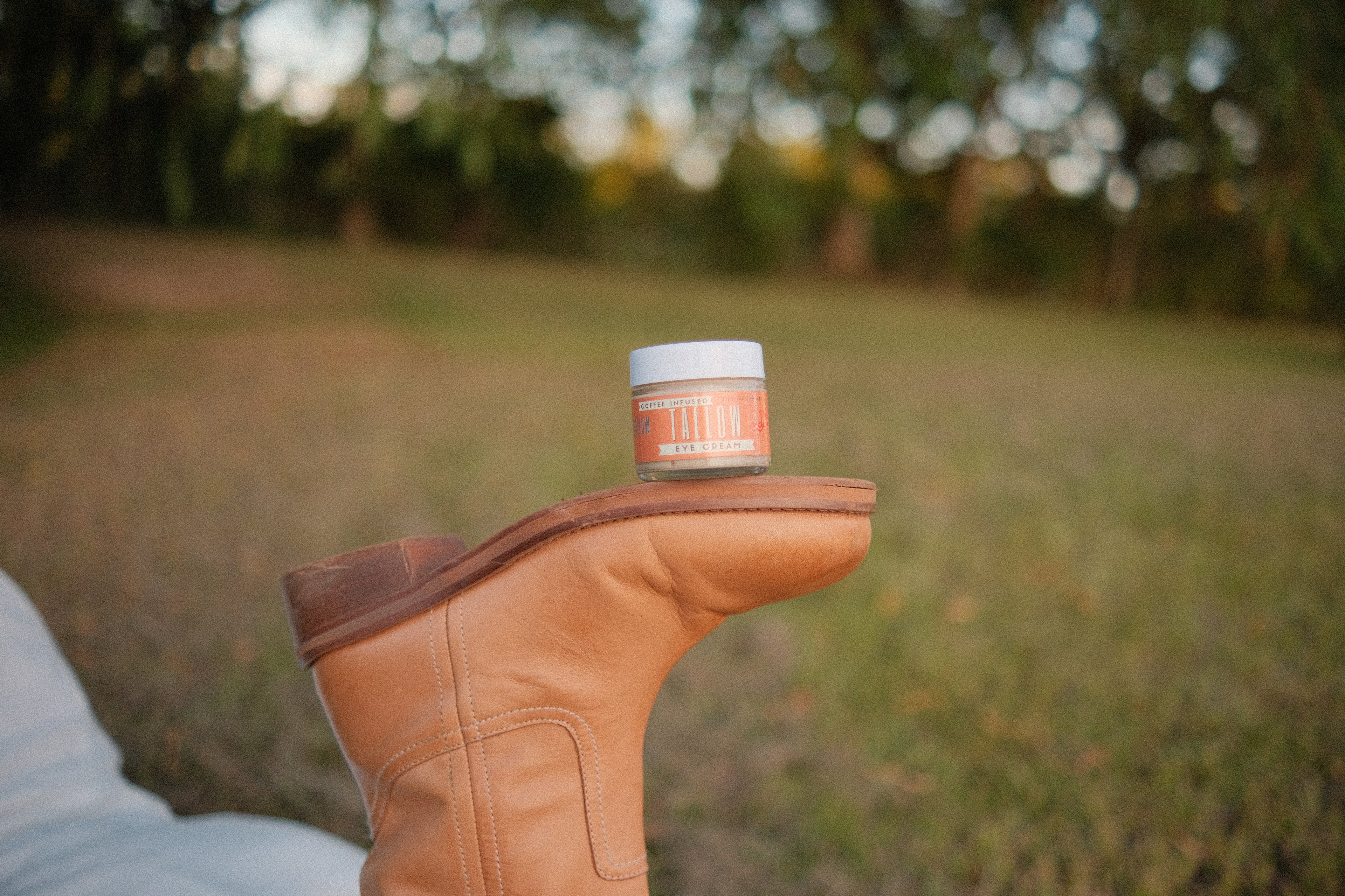 Lady May Coffee-Infused Tallow Eye Cream – Brighten, Firm & Revitalize Naturally