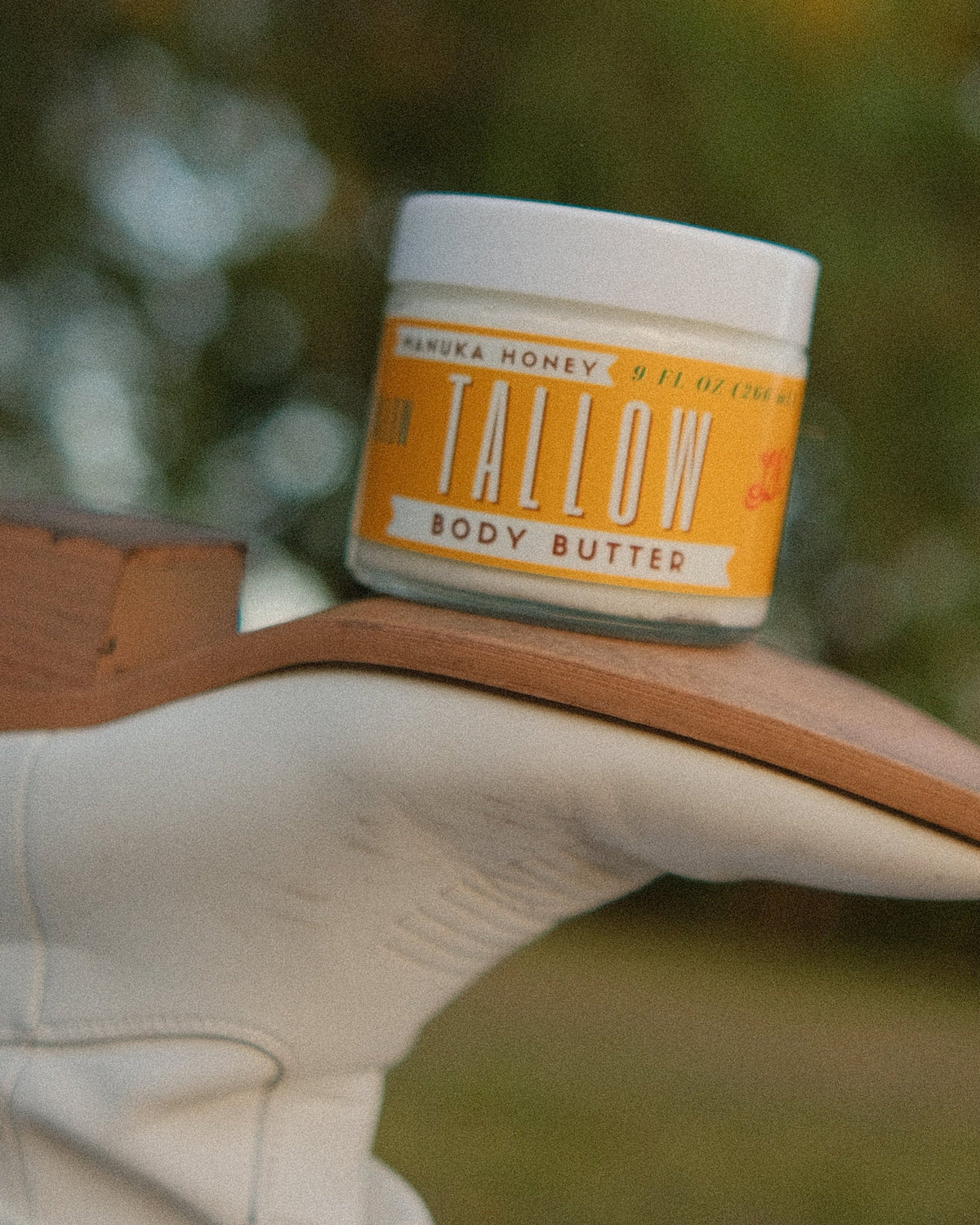 Manuka Honey + Rosehip Tallow Body Butter | Grass-Fed Beef Tallow | Lady May Tallow