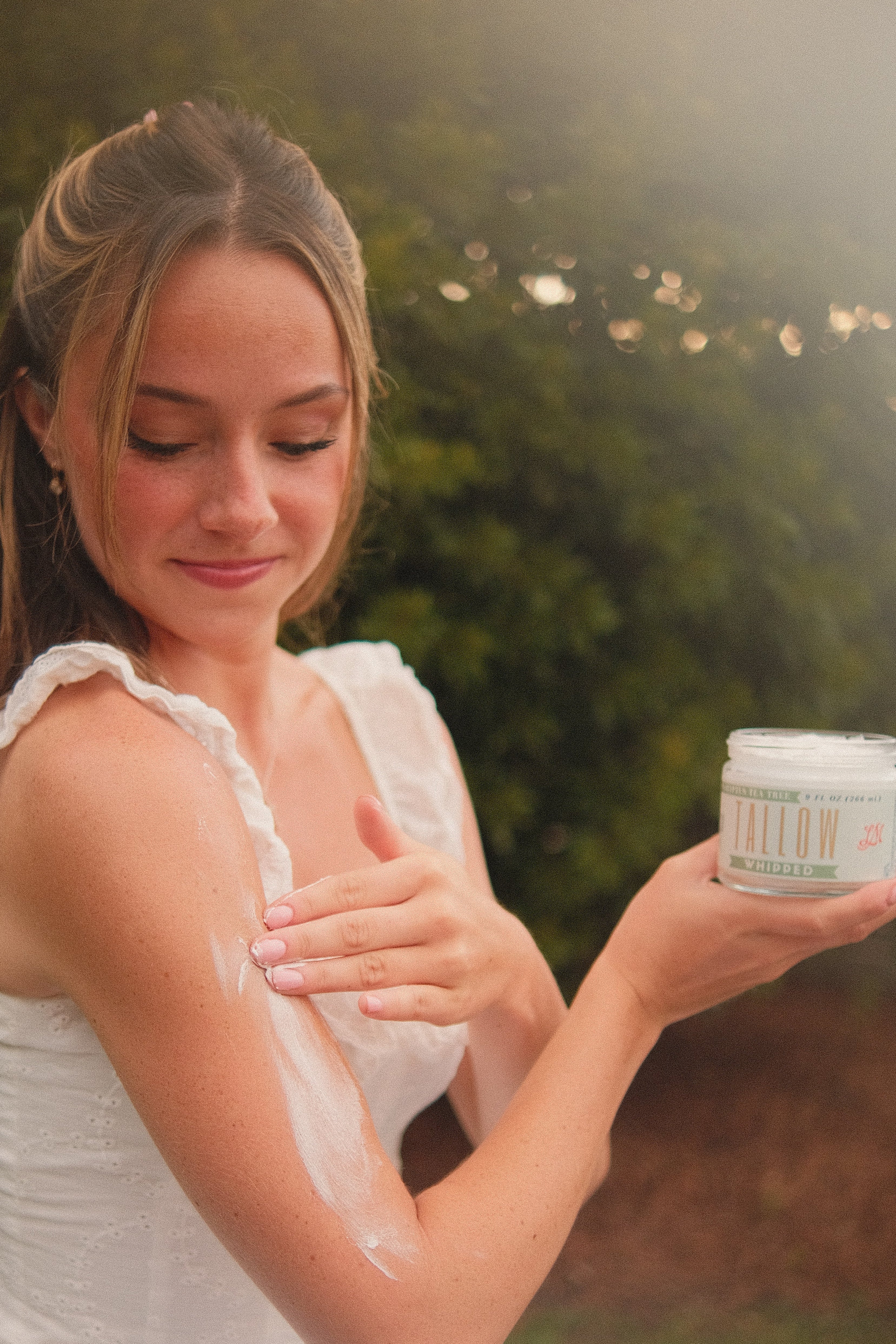 Eucalyptus Tea Tree Whipped Tallow | Grass-Fed Beef Tallow | Lady May