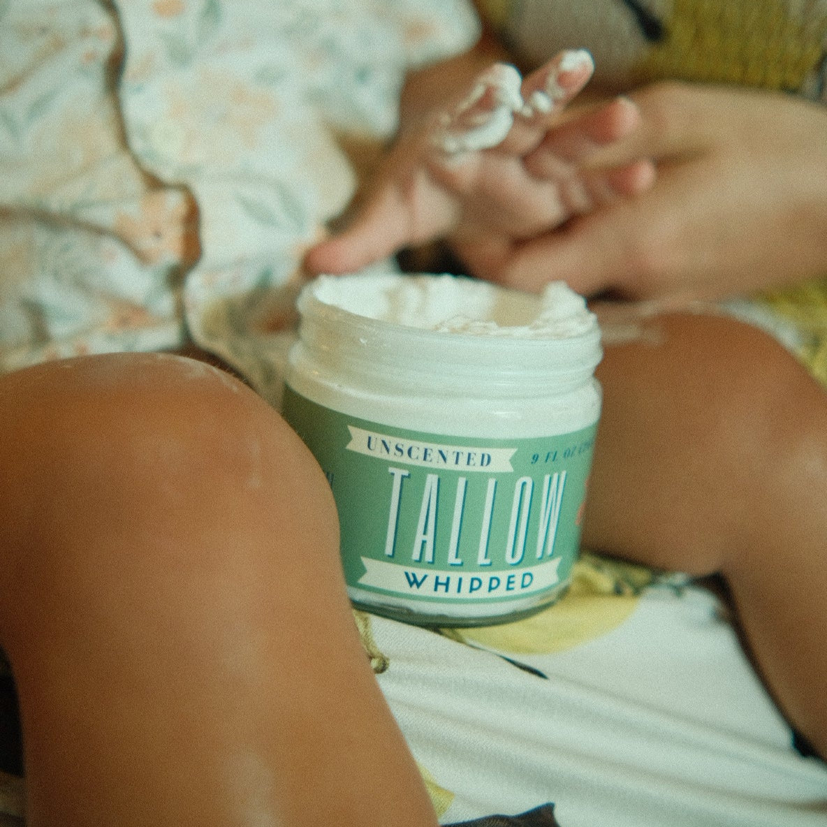 Lavender Whipped Tallow | All Natural Moisturizer Size 2oz-24oz