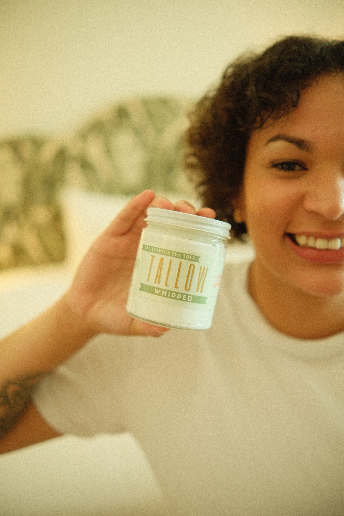 Eucalyptus Tea Tree Whipped Tallow | Grass-Fed Beef Tallow | Lady May