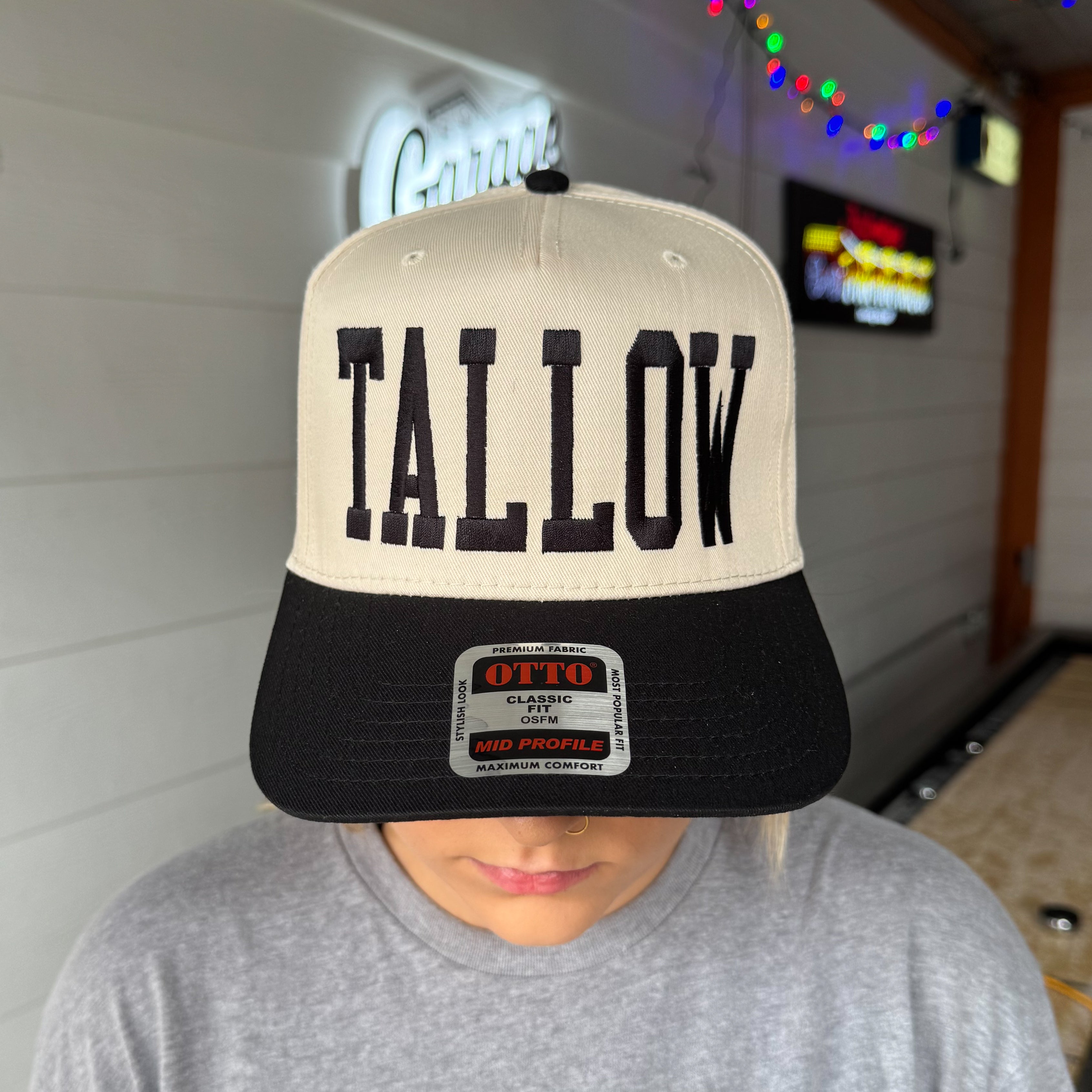 Embroidered Tallow Snapback Hat - Premium Quality Merch