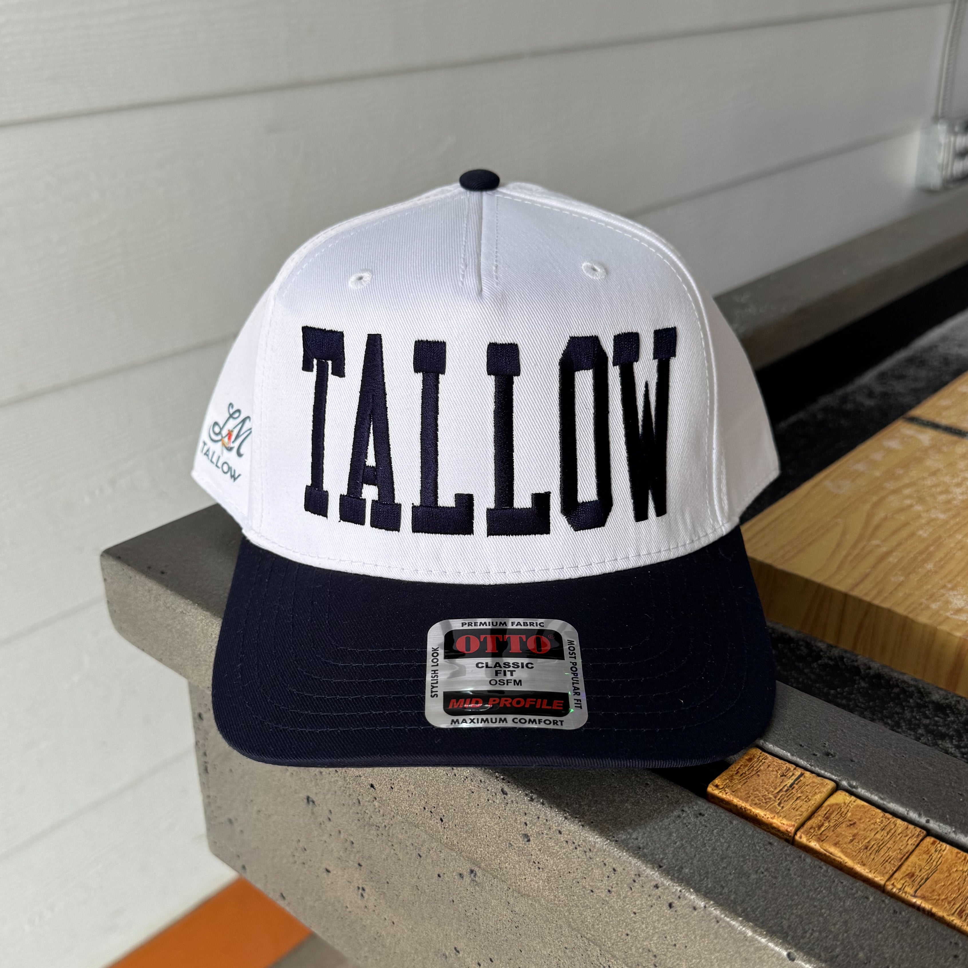 Embroidered Tallow Snapback Hat - Premium Quality Merch