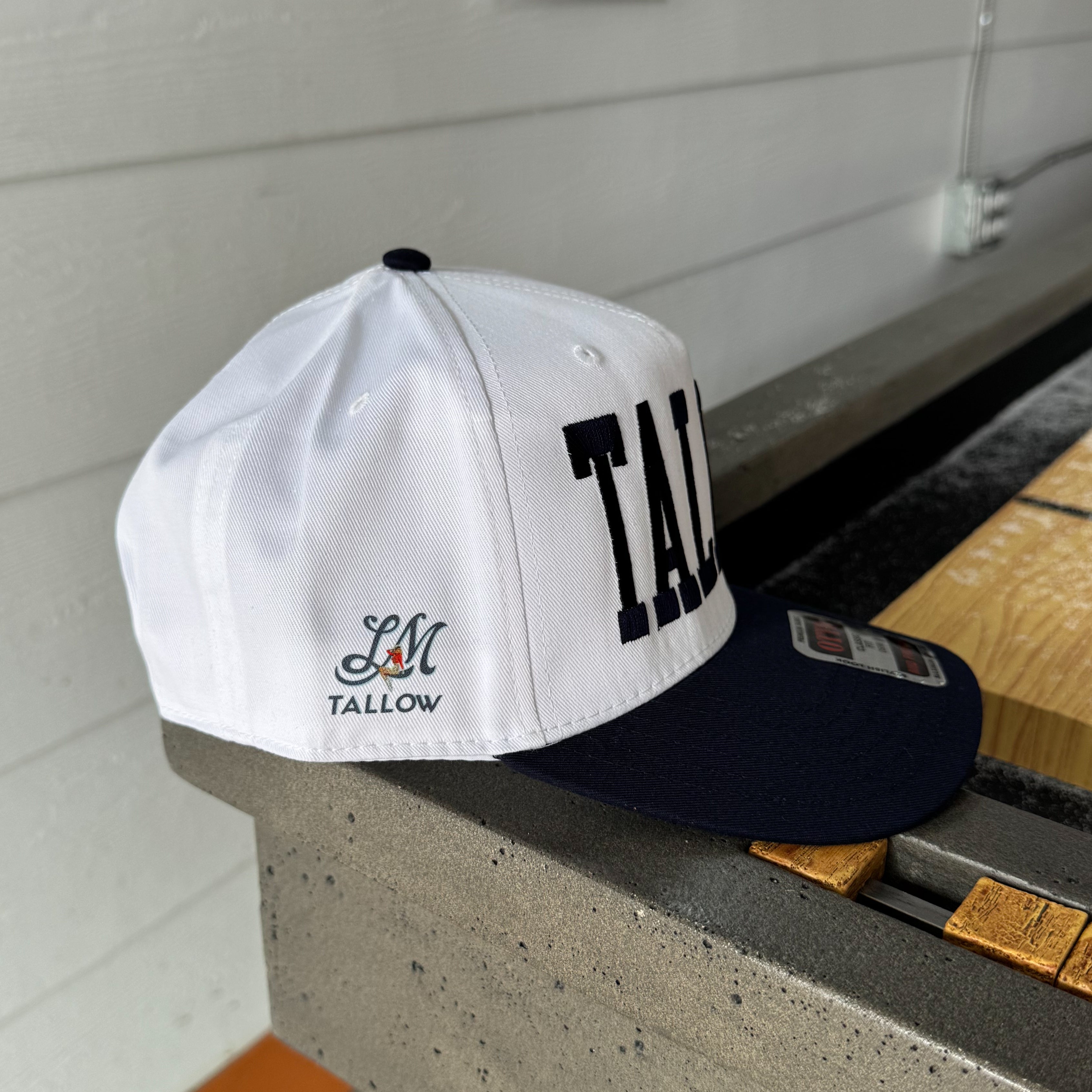 Embroidered Tallow Snapback Hat - Premium Quality Merch
