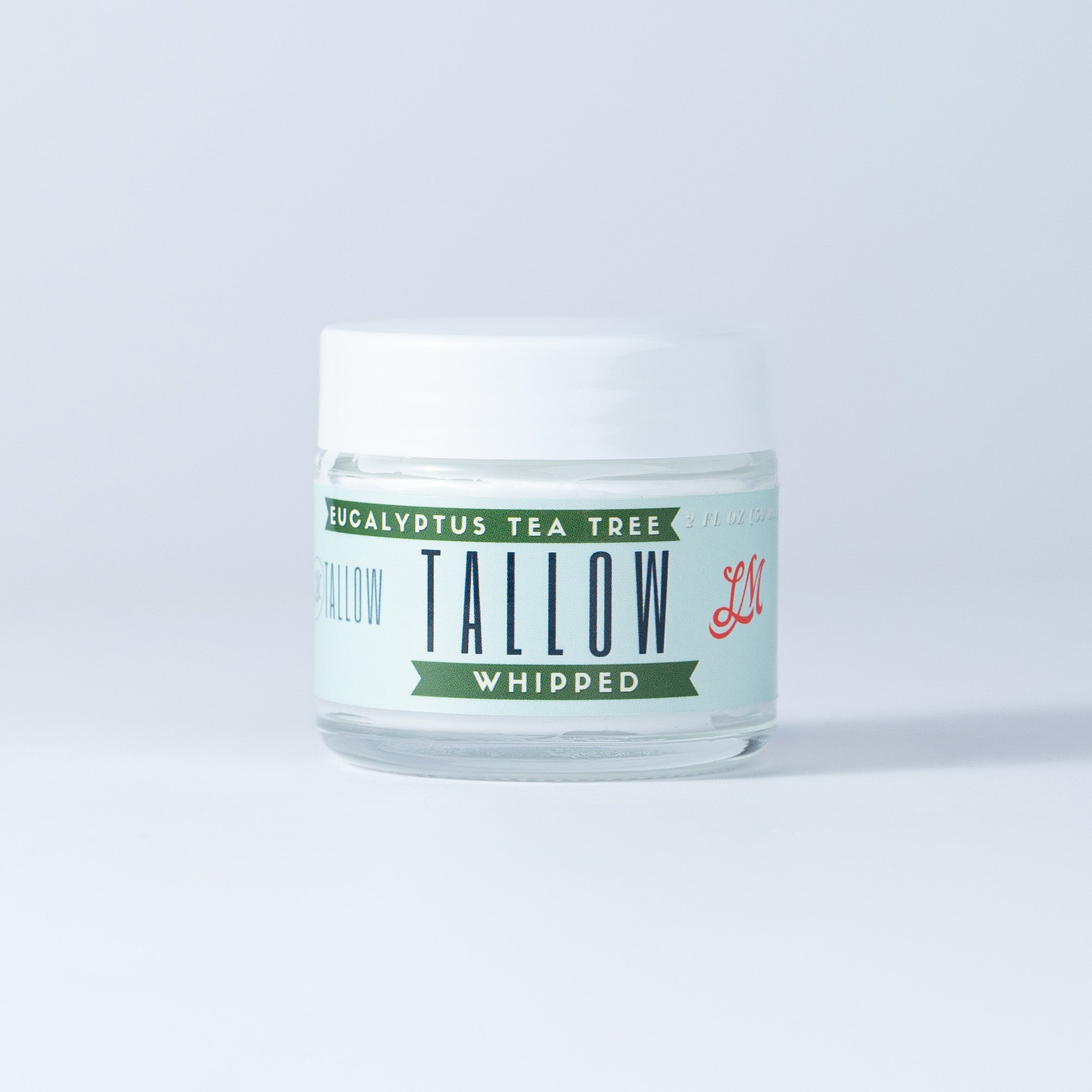 Eucalyptus Whipped Tallow | All Natural Moisturizer Size 2oz-24oz