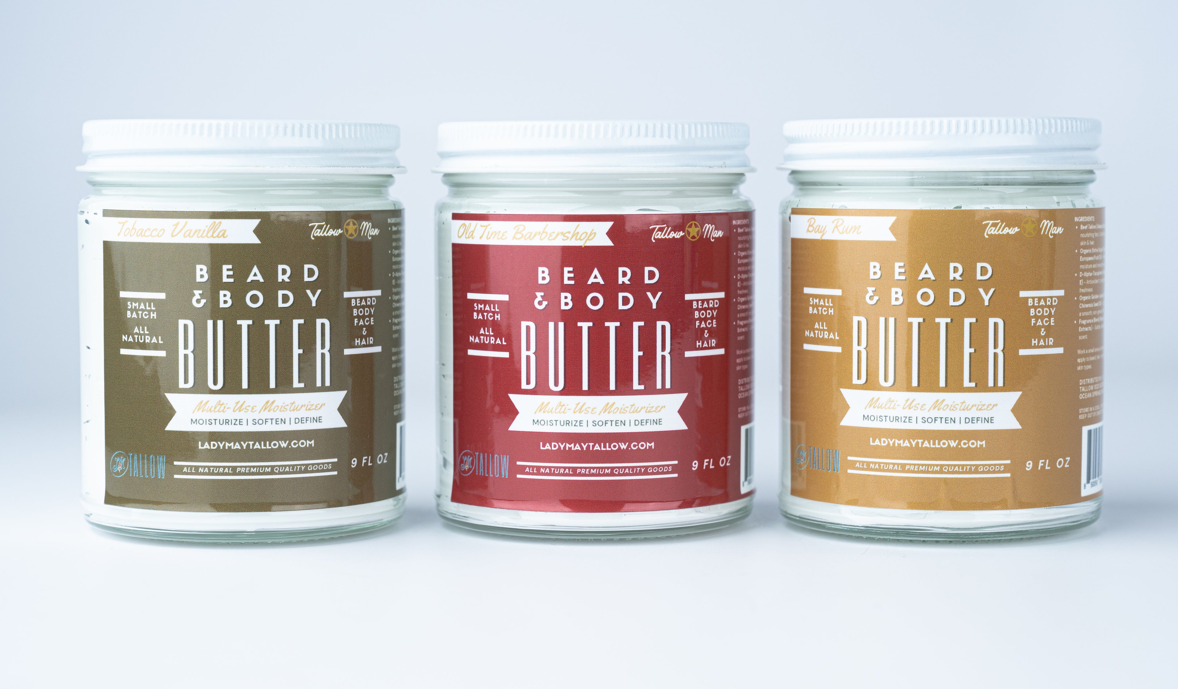 Three containers of &