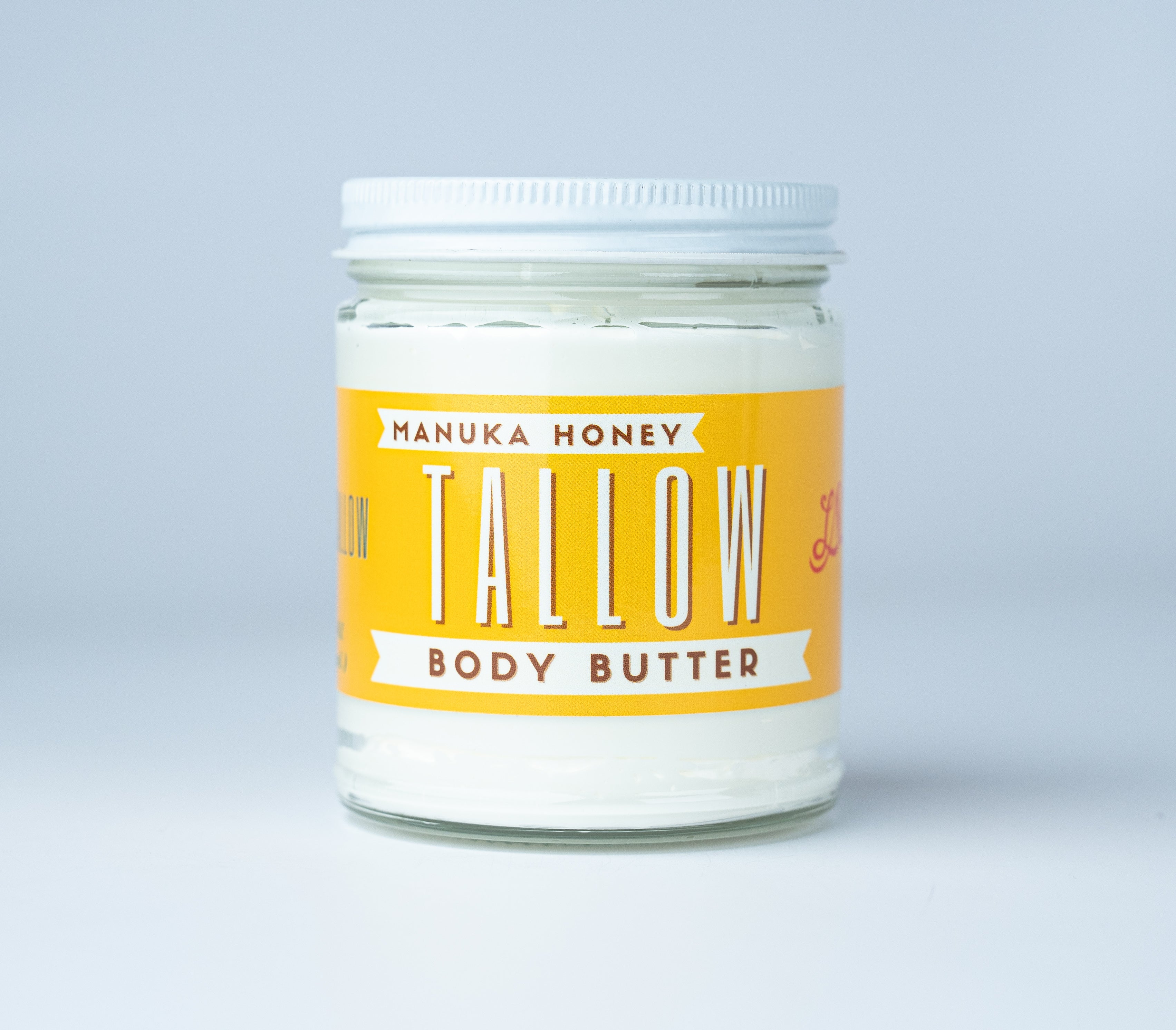 Manuka Honey & Rosehip Tallow Body Butter - Deeply Nourishing, All-Natural Moisturizer