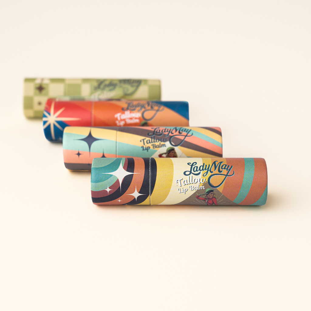 Lady May Tallow Lip Balm - Natural Lip Care