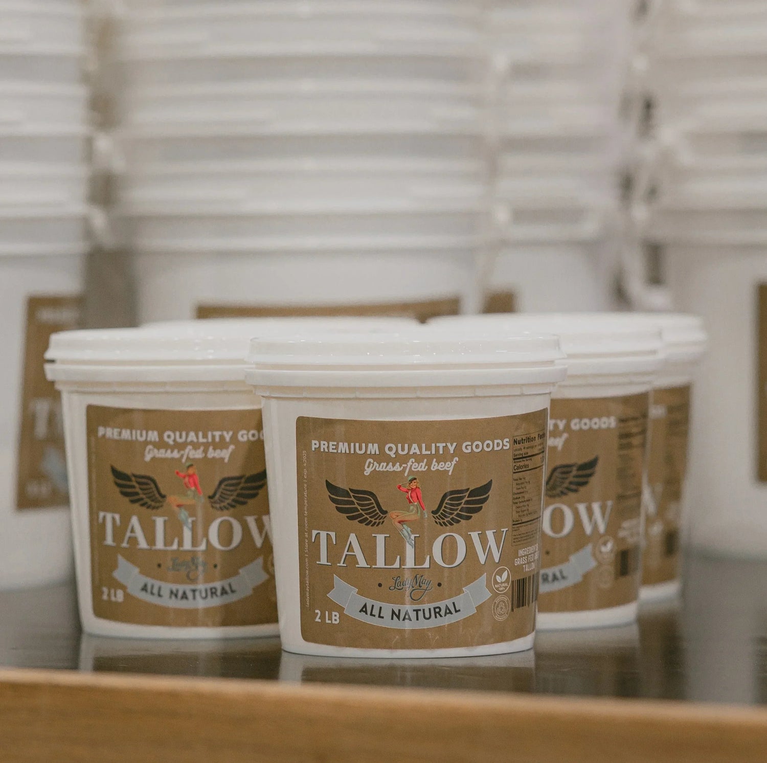 Bulk Grass-Fed Beef Tallow: Premium Quality for Cooking, Skincare & Soap Making