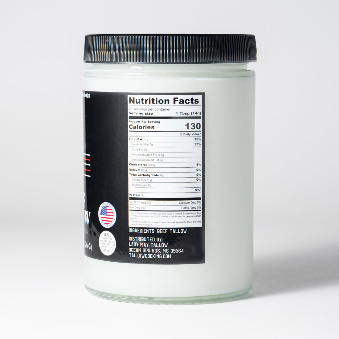 22oz Premium Cooking Beef Tallow