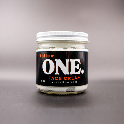 ONE. Face Cream, All Natural One ingredient Tallow Moisturizer