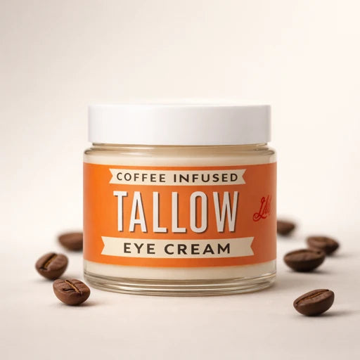 Lady May Coffee-Infused Tallow Eye Cream – Brighten, Firm &amp; Revitalize Naturally