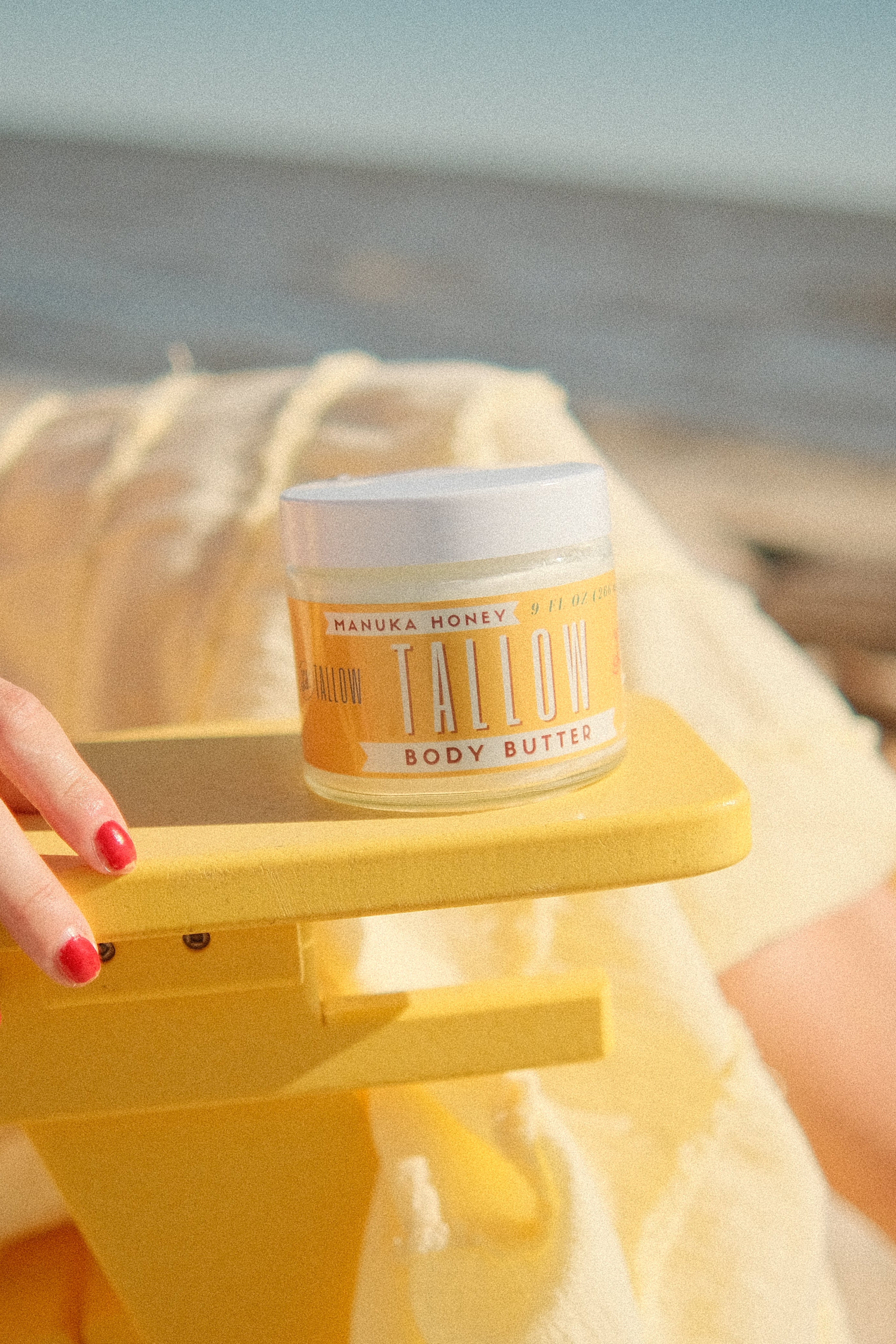 Manuka Honey + Rosehip Tallow Body Butter | Grass-Fed Beef Tallow | Lady May Tallow