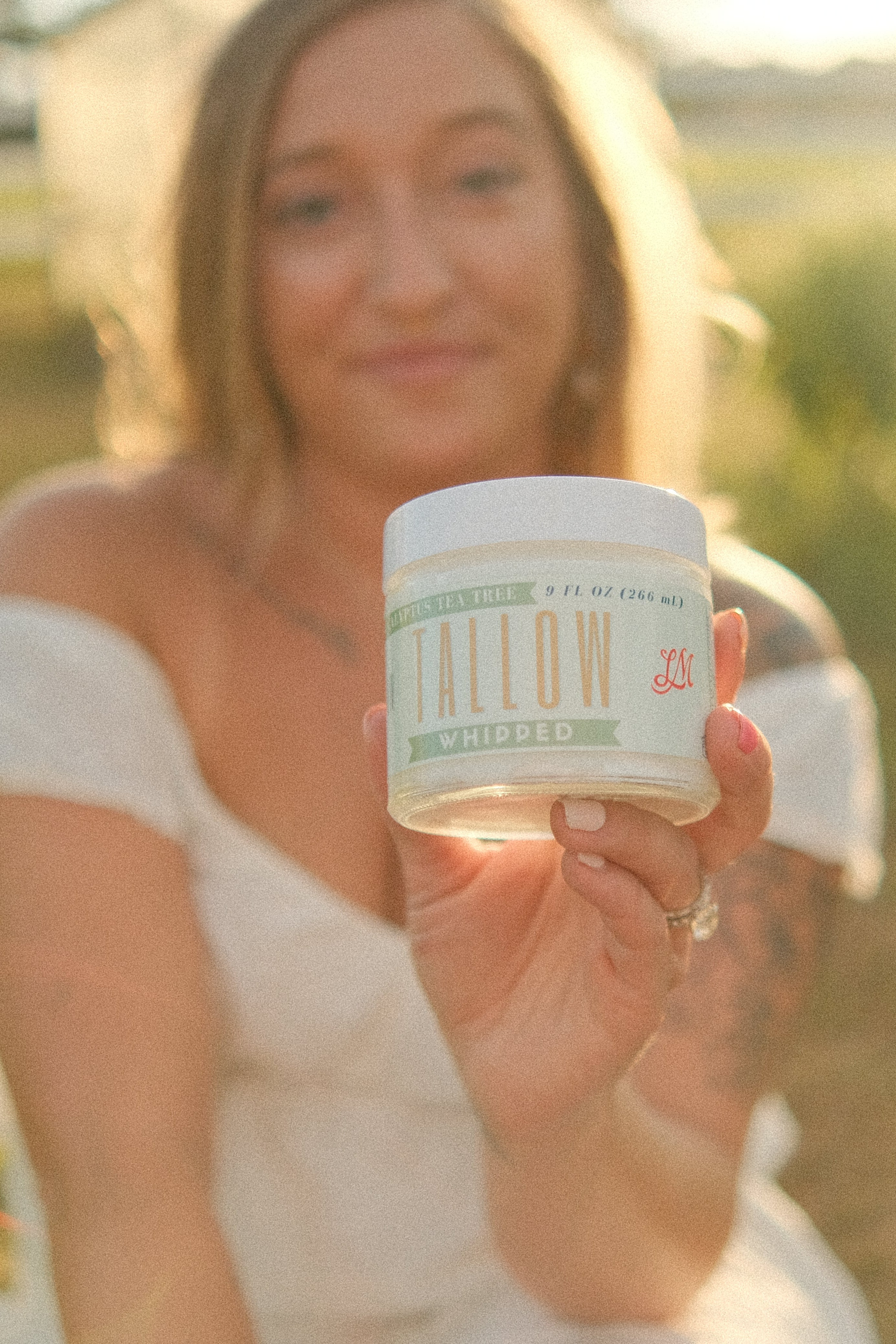 Eucalyptus Tea Tree Whipped Tallow | Grass-Fed Beef Tallow | Lady May