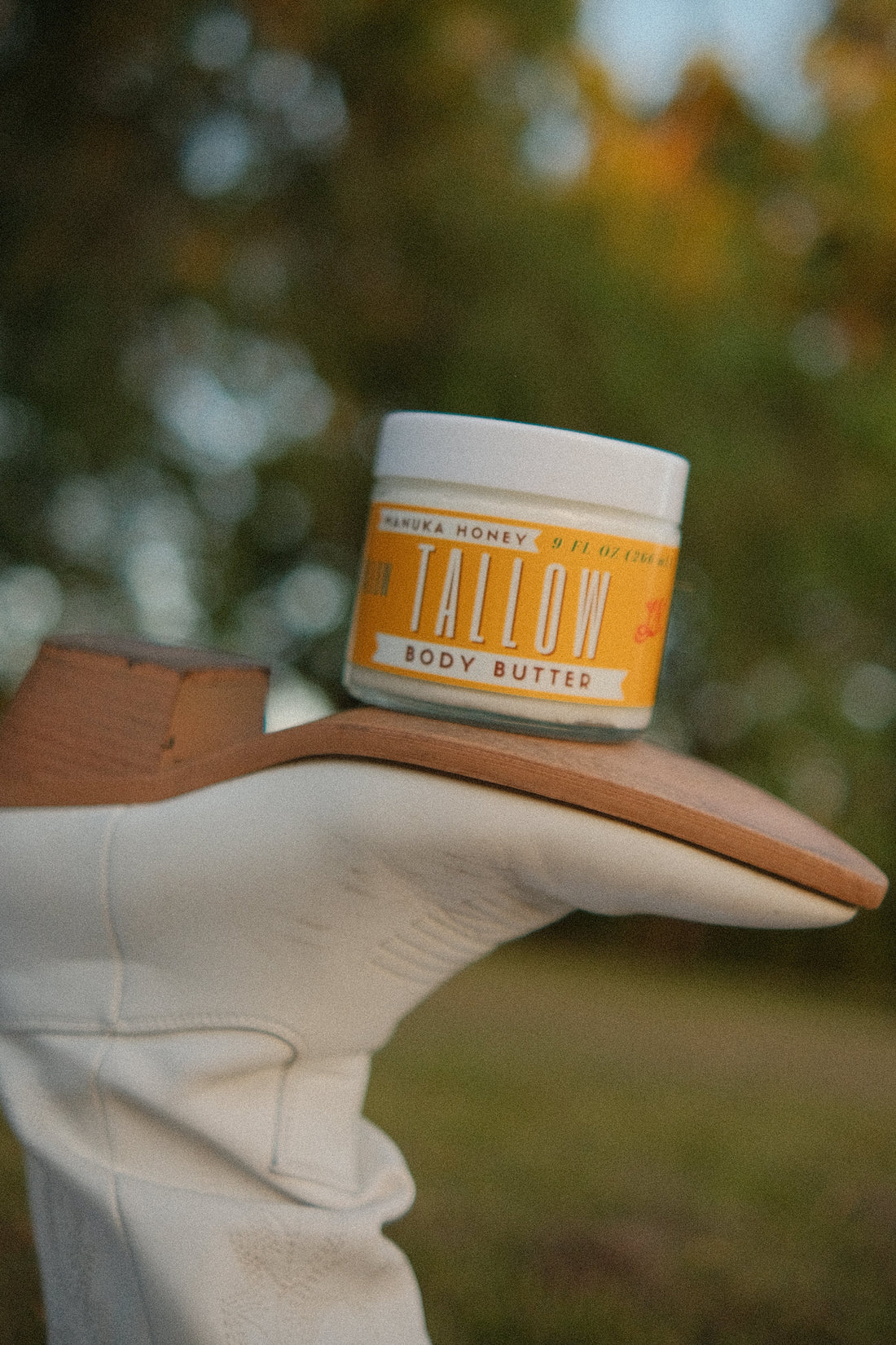 Manuka Honey + Rosehip Tallow Body Butter | Grass-Fed Beef Tallow | Lady May Tallow