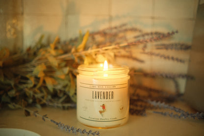 Lavender Tallow &amp; Beeswax Candle | 16 oz