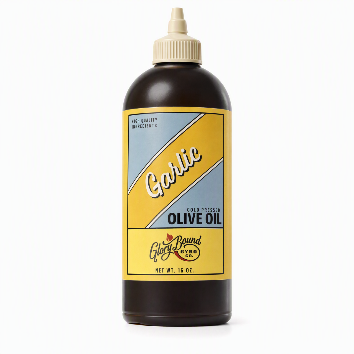Glory Bound Garlic Infused Olive Oil, 16 oz