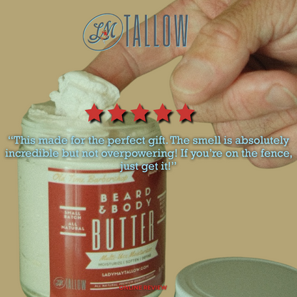 Old Time Barbershop | Tallow Beard + Body Butter for Men