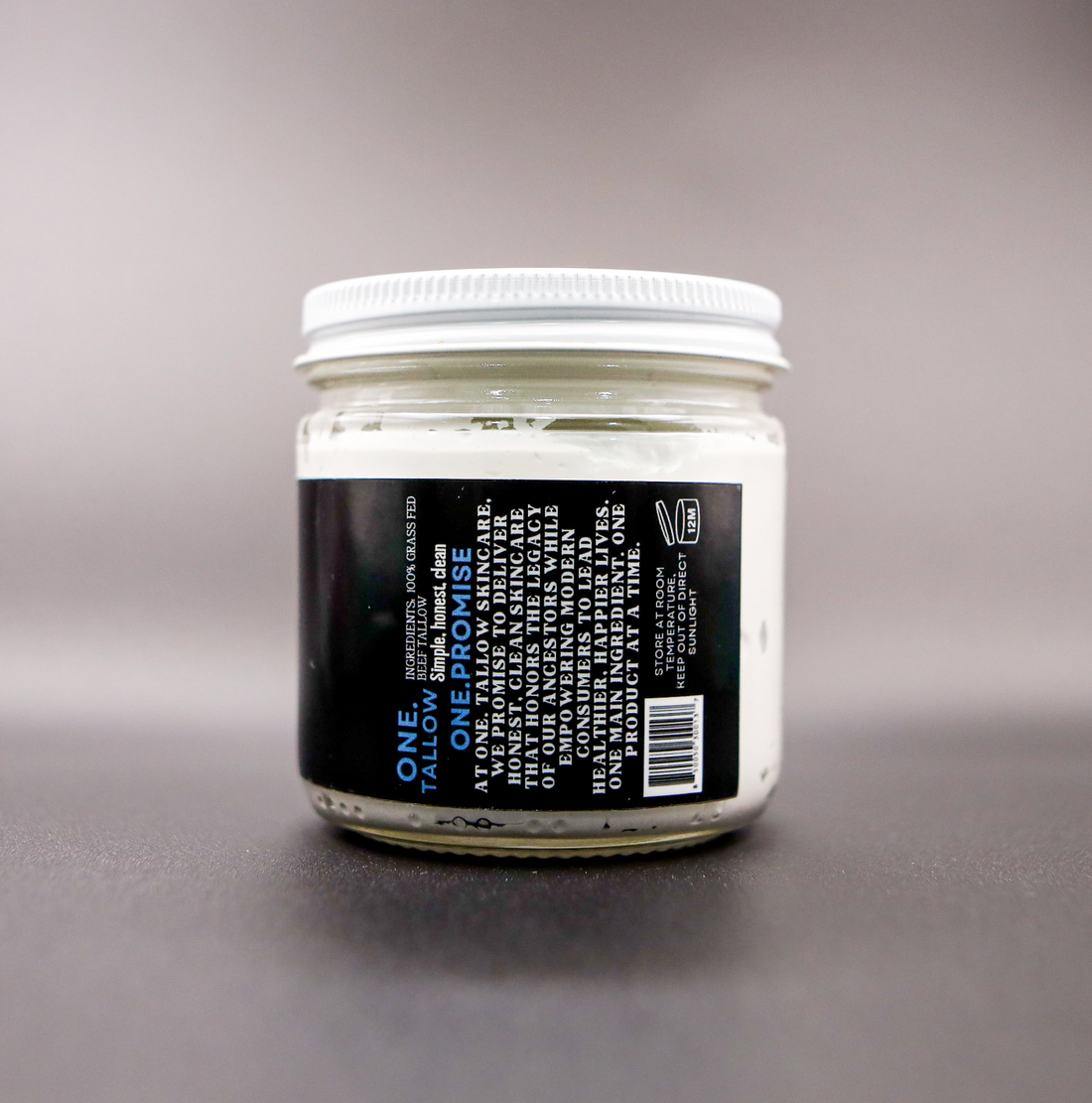 ONE. Whipped Tallow, All Natural UNSCENTED Tallow Moisturizer