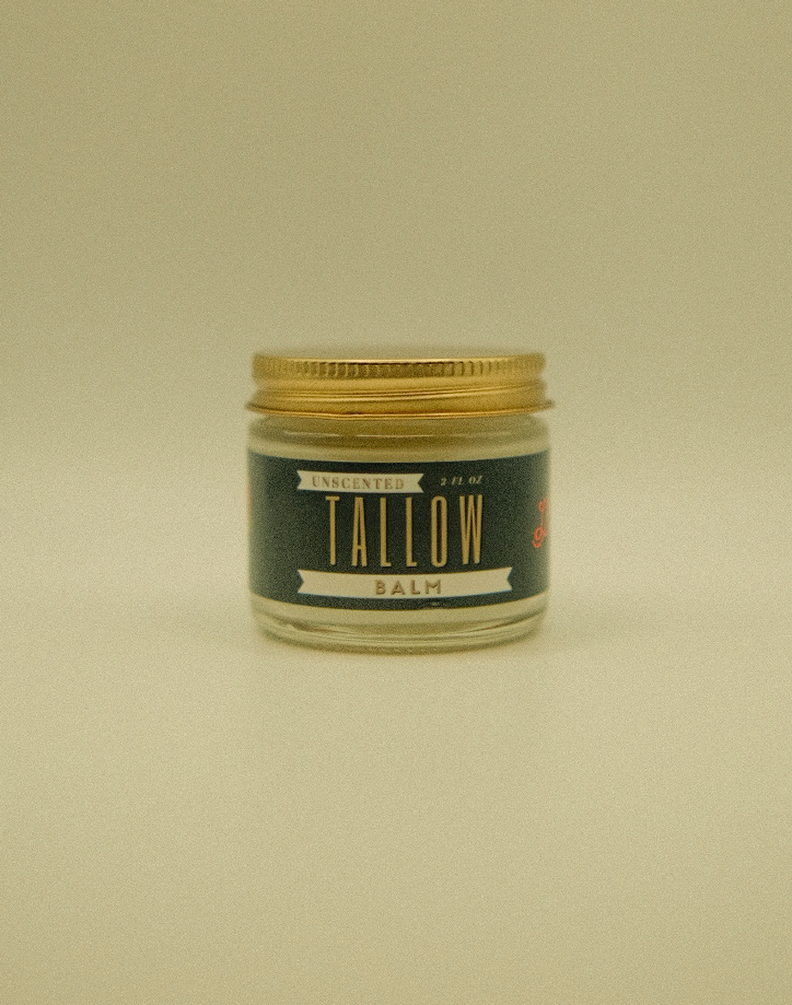 Unscented Tallow Balm – All-Natural Moisture & Skin Repair