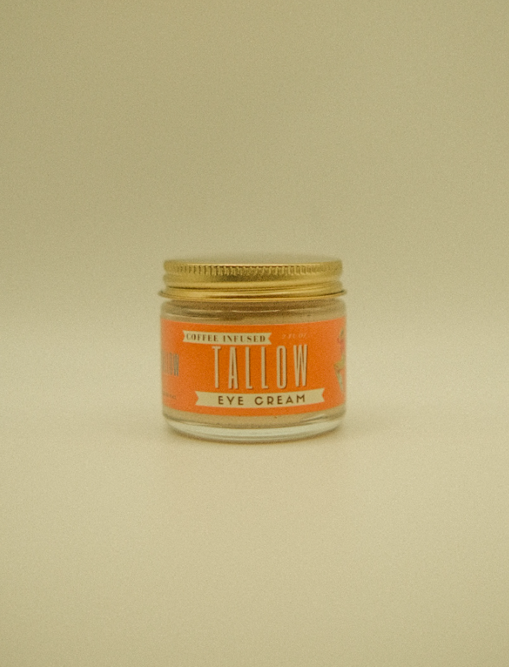 Lady May Coffee-Infused Tallow Eye Cream – Brighten, Firm & Revitalize Naturally