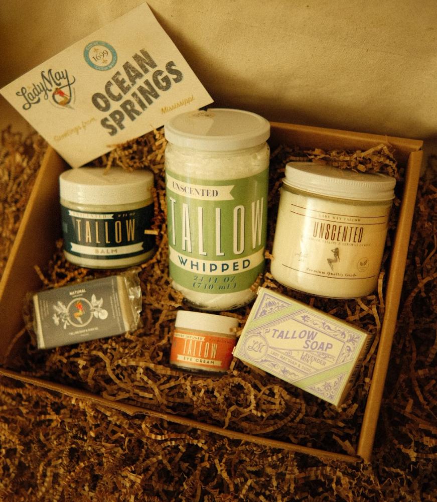 Deluxe Tallow Skin Care and Candle Set (Set of 6)