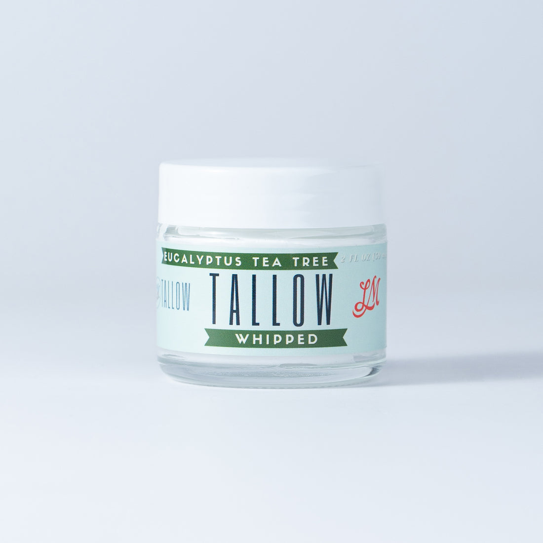 Eucalyptus Tea Tree Whipped TALLOW Moisturizer | 100% Natural Skincare | Deep Hydration for Face &amp; Body - WHOLESALE