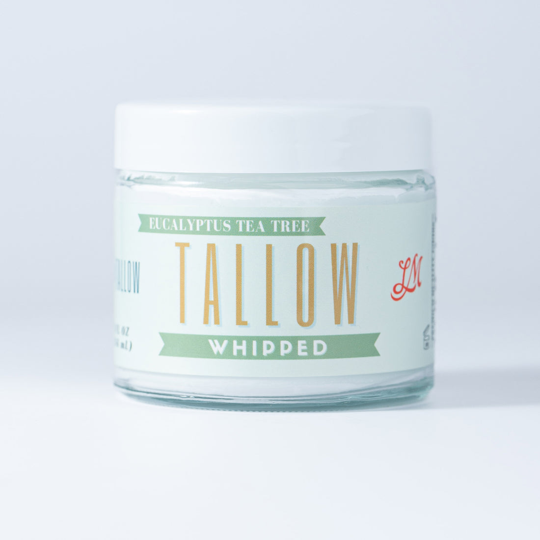 Eucalyptus Tea Tree Whipped TALLOW Moisturizer | 100% Natural Skincare | Deep Hydration for Face &amp; Body - WHOLESALE