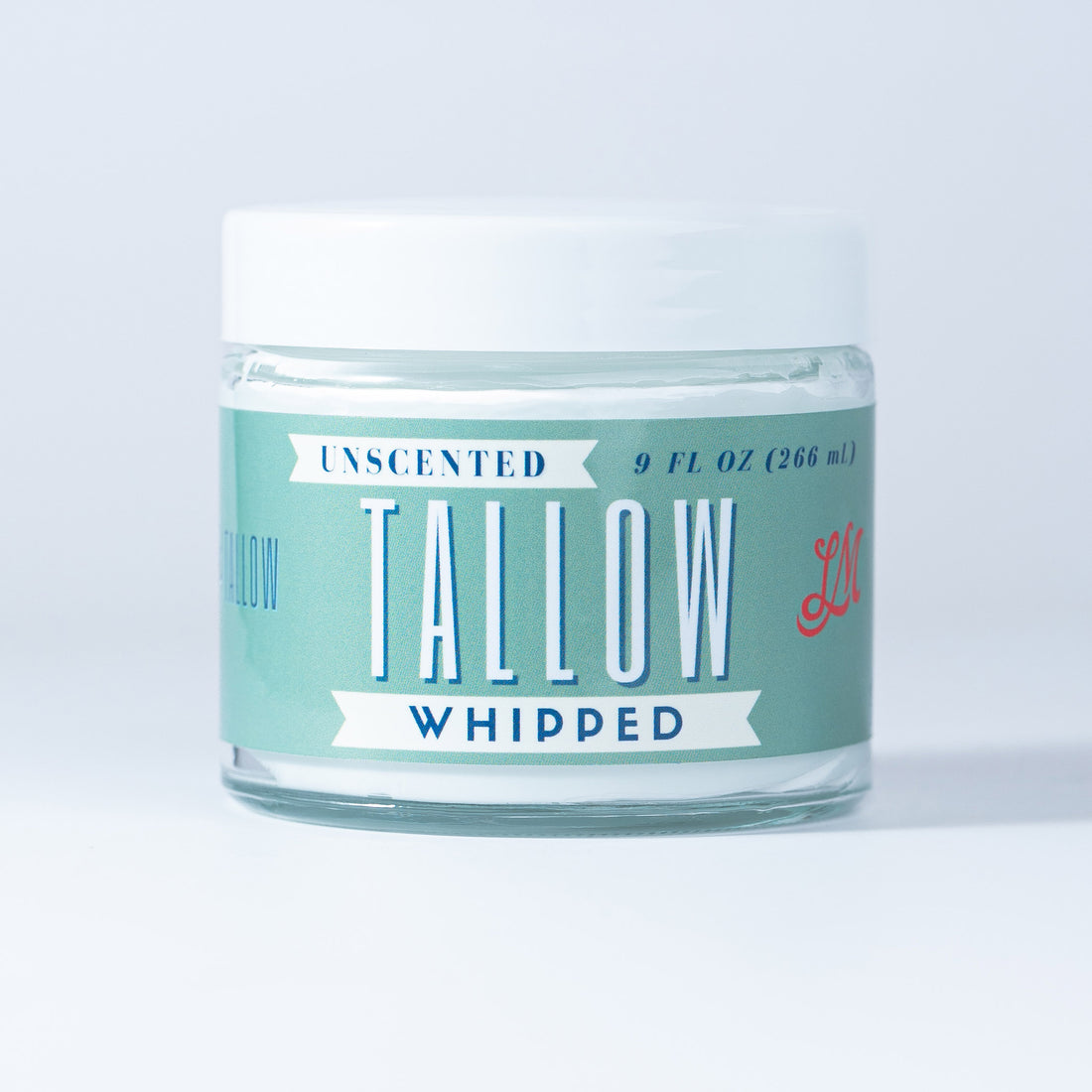 Unscented Whipped TALLOW, All Natural Beef TALLOW Moisturizer - WHOLESALE