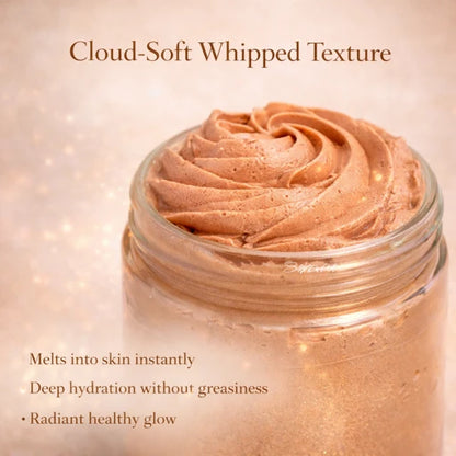 Luminous Bronze Whipped Tallow Moisturizer - Natural Bronzing Body Butter with Mica