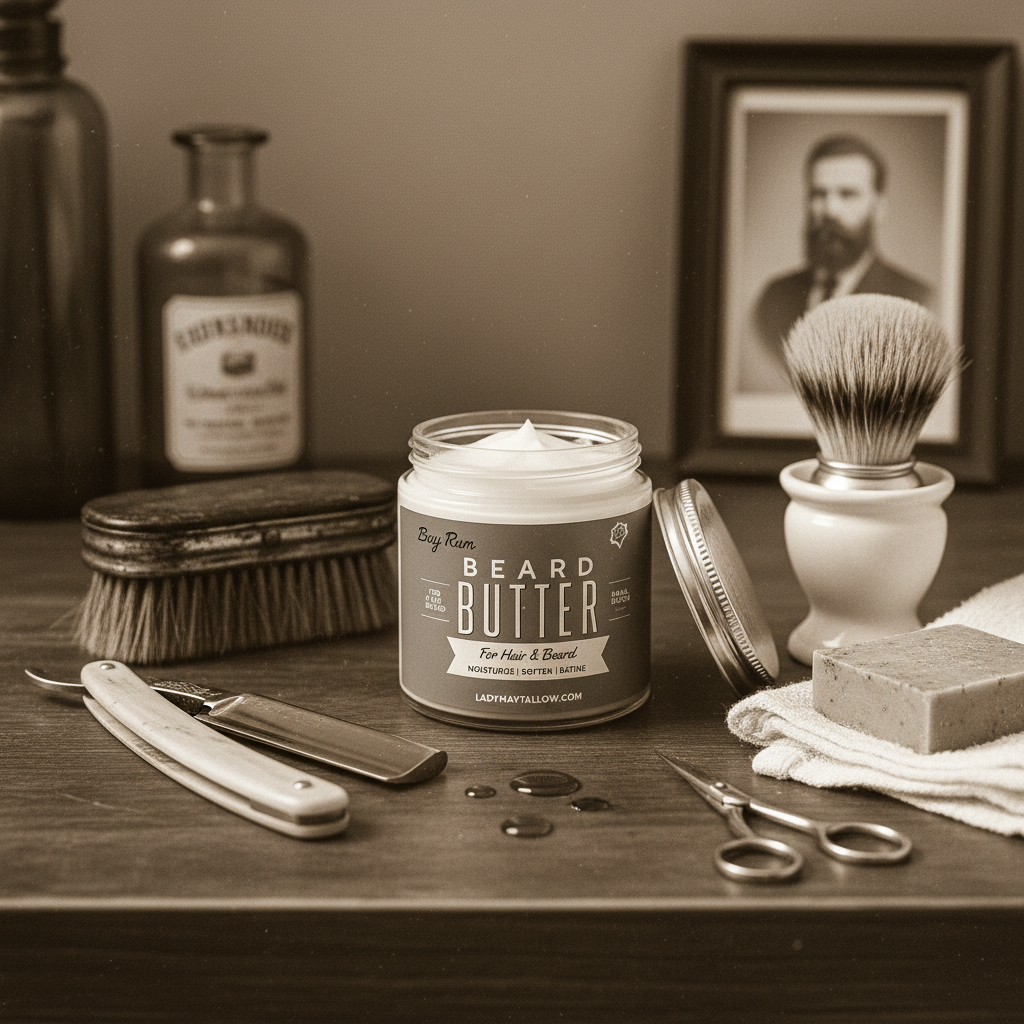 Tallow Man Bay Rum Beard + Body Butter | Men&