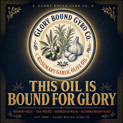 Glory Bound Extra Virgin Olive Oil, 16 oz