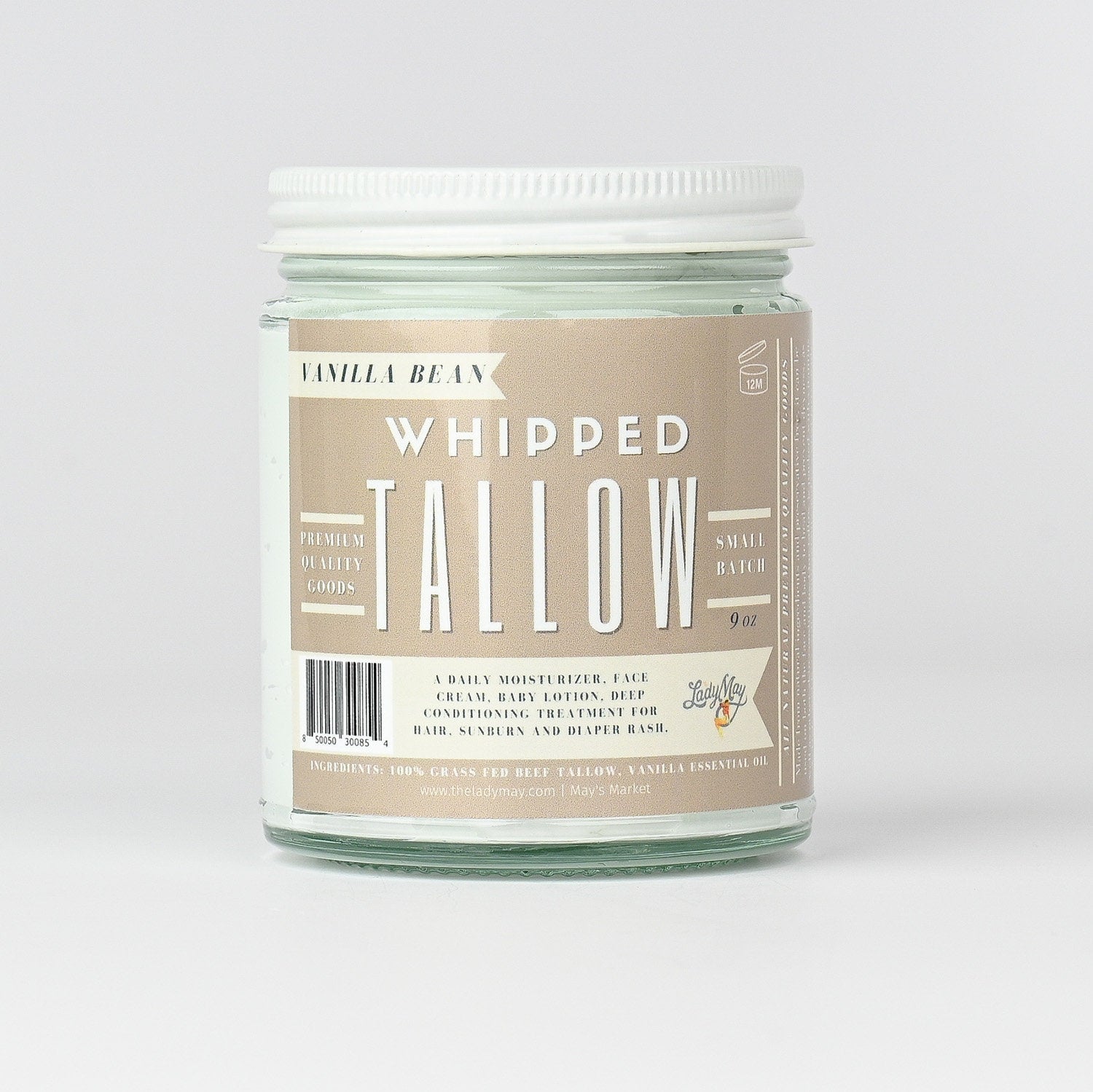 Ultimate Premium Quality Tallow Gift Box, Skin Care, Non Toxic Candles and Soap