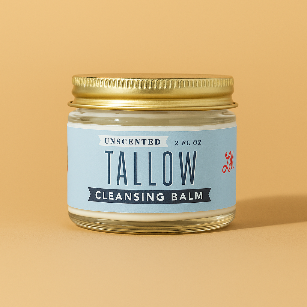 Unscented Tallow Cleansing Balm