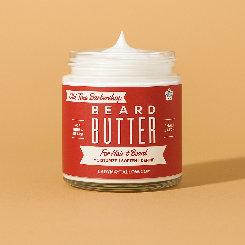 Old Time Barbershop | Tallow Beard + Body Butter for Men