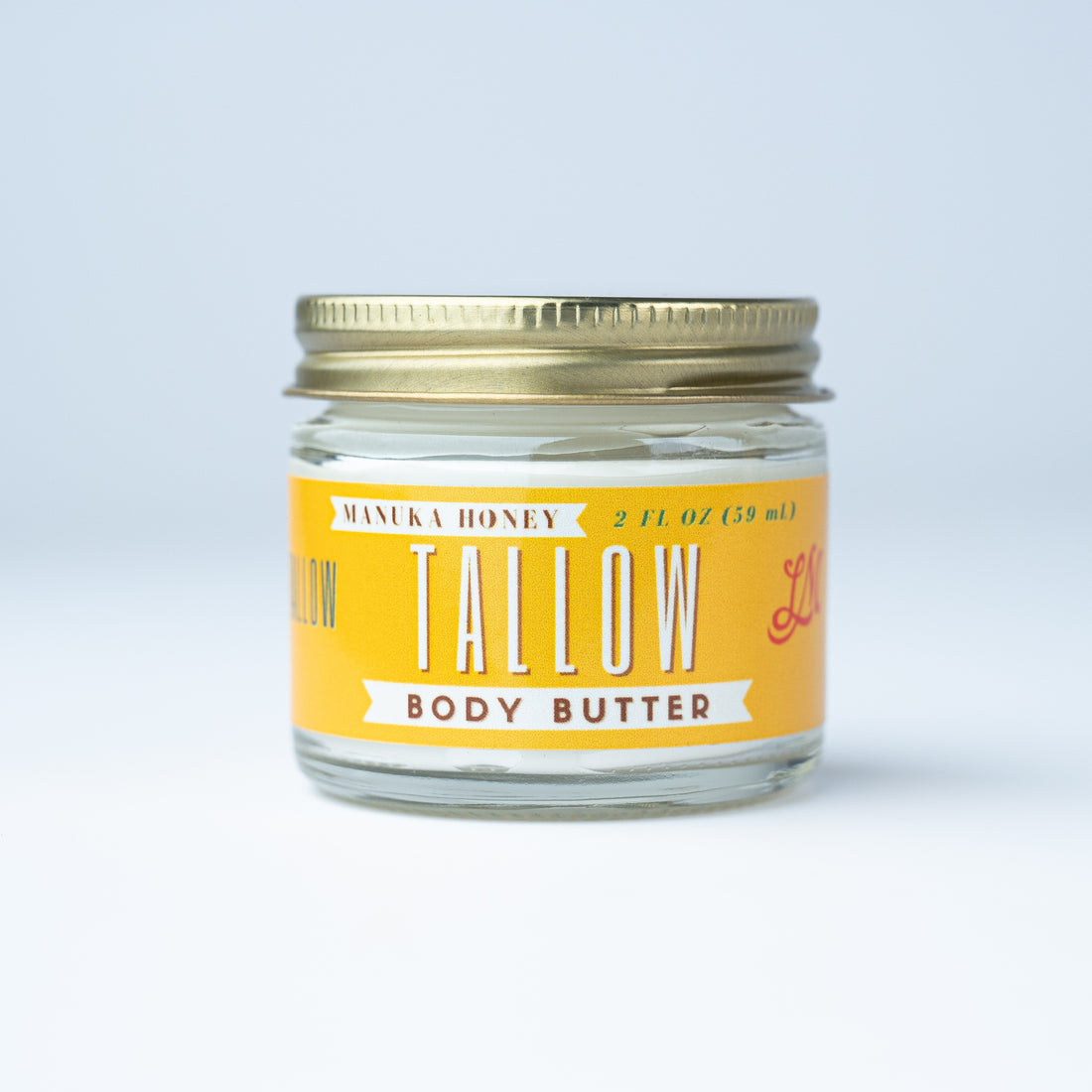 Manuka Honey &amp; Rosehip Tallow Body Butter - Deeply Nourishing, All-Natural Moisturizer