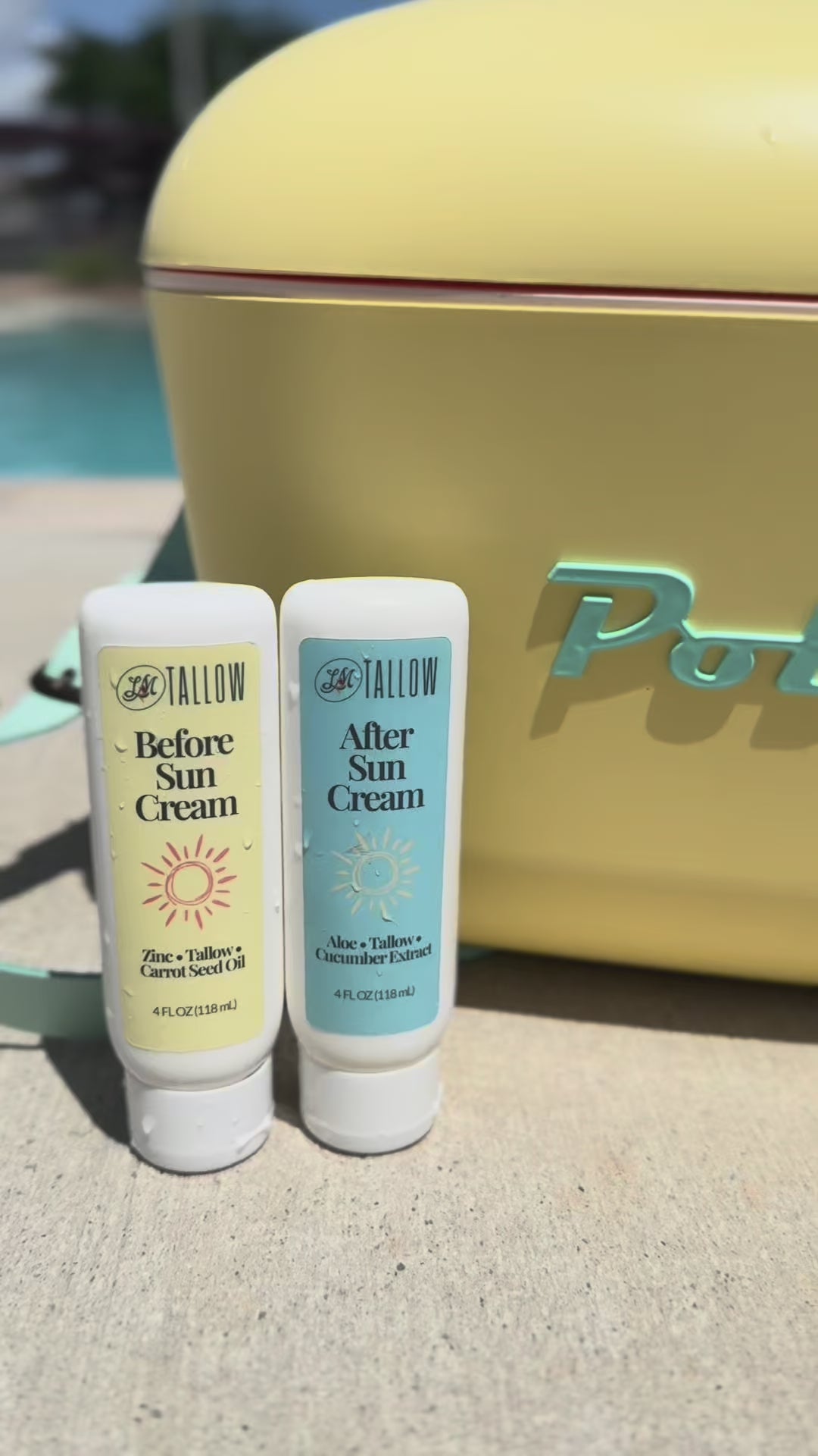 TALLOW Sun Care Duo - Before &amp; After Sun Cream