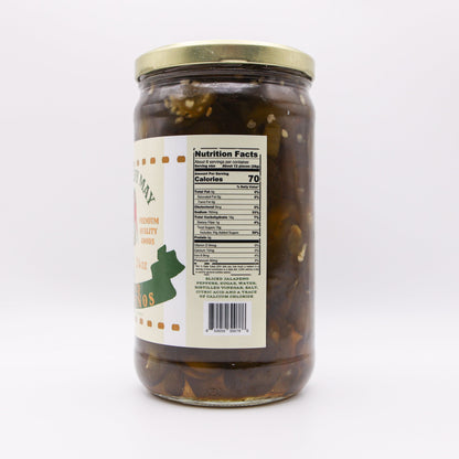 Lady May Sweet Heat Candied Jalapeños – 2 Pack (24oz)