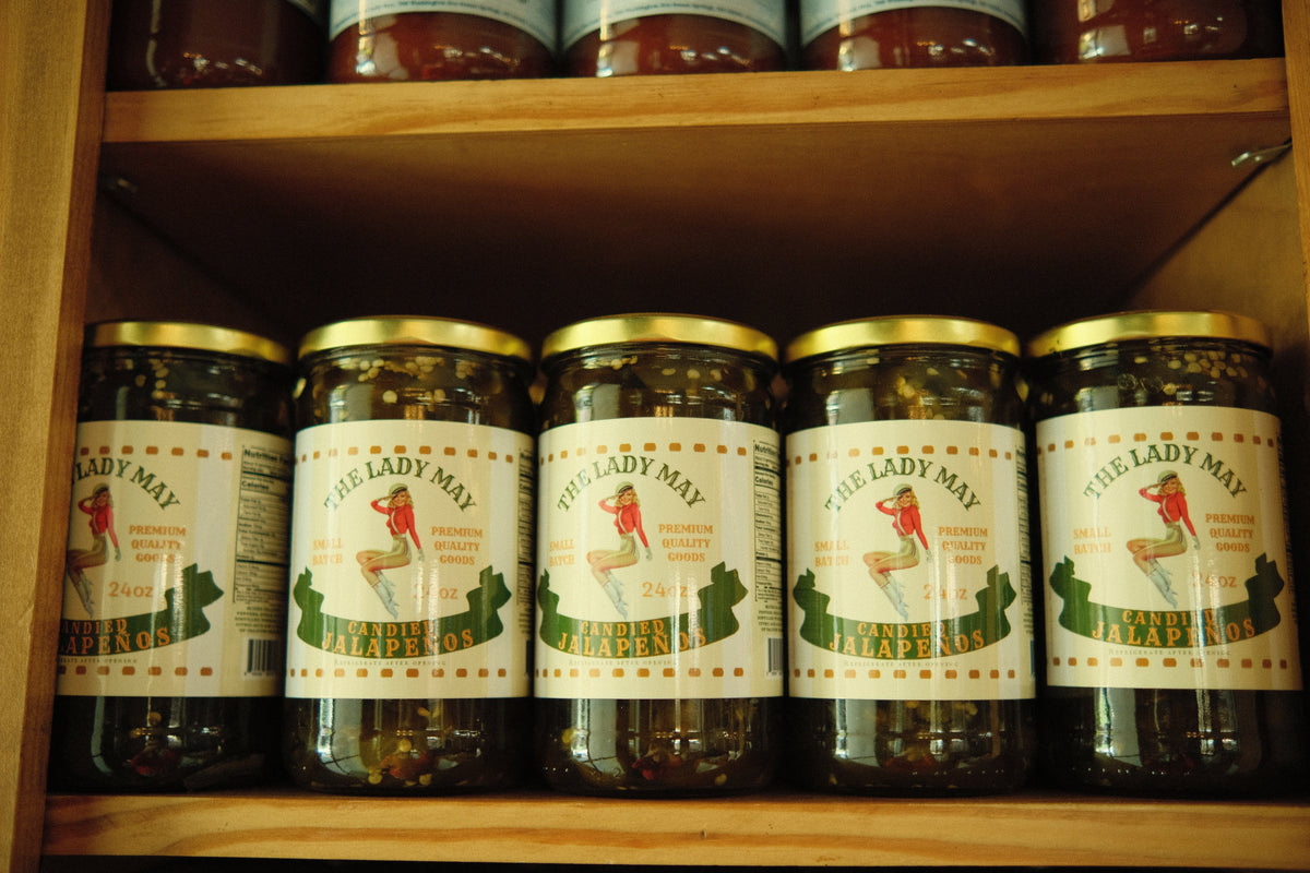 Lady May Sweet Heat Candied Jalapeños – 2 Pack (24oz)